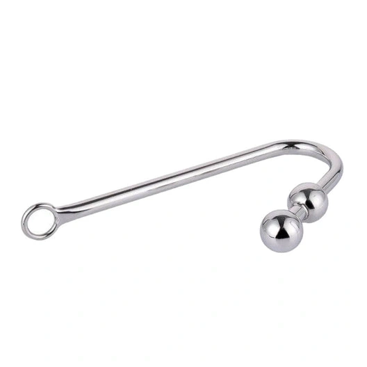 Anal Hooks Balls Pleasurable Anal 4417 Steel Stainless Two Hook 0725